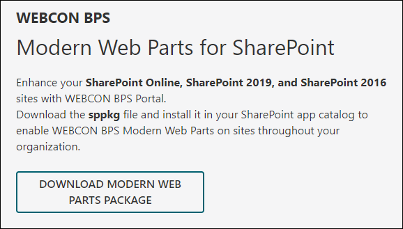 Modern Web Parts