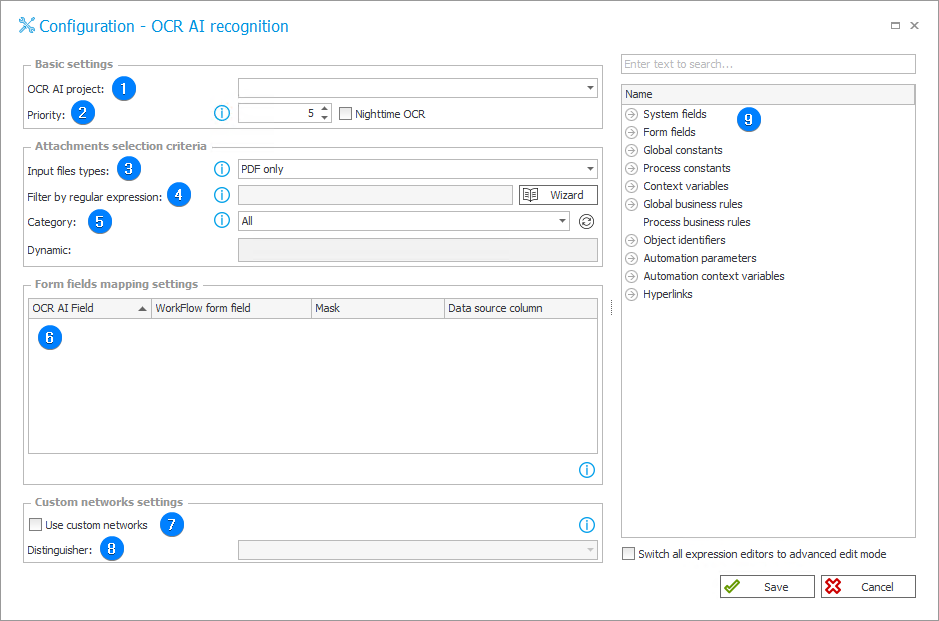 OCR AI recognition