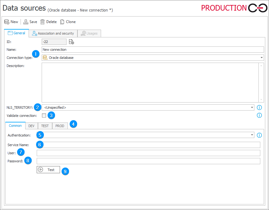 Oracle database