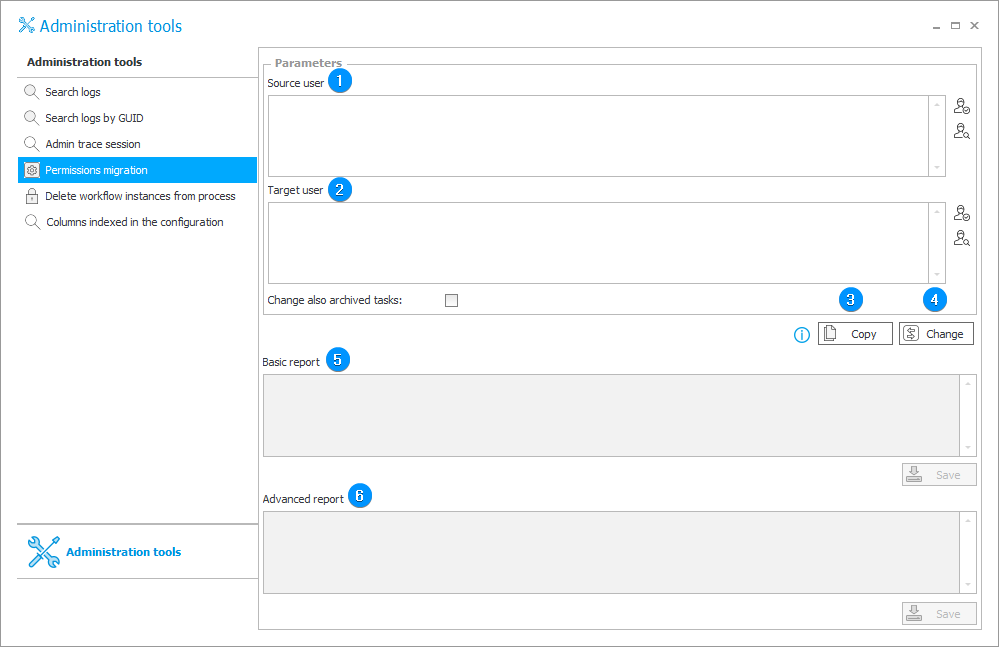 Permissions migration