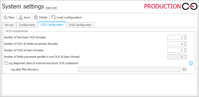 OCRConfiguration