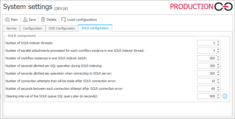 SOLRConfiguration