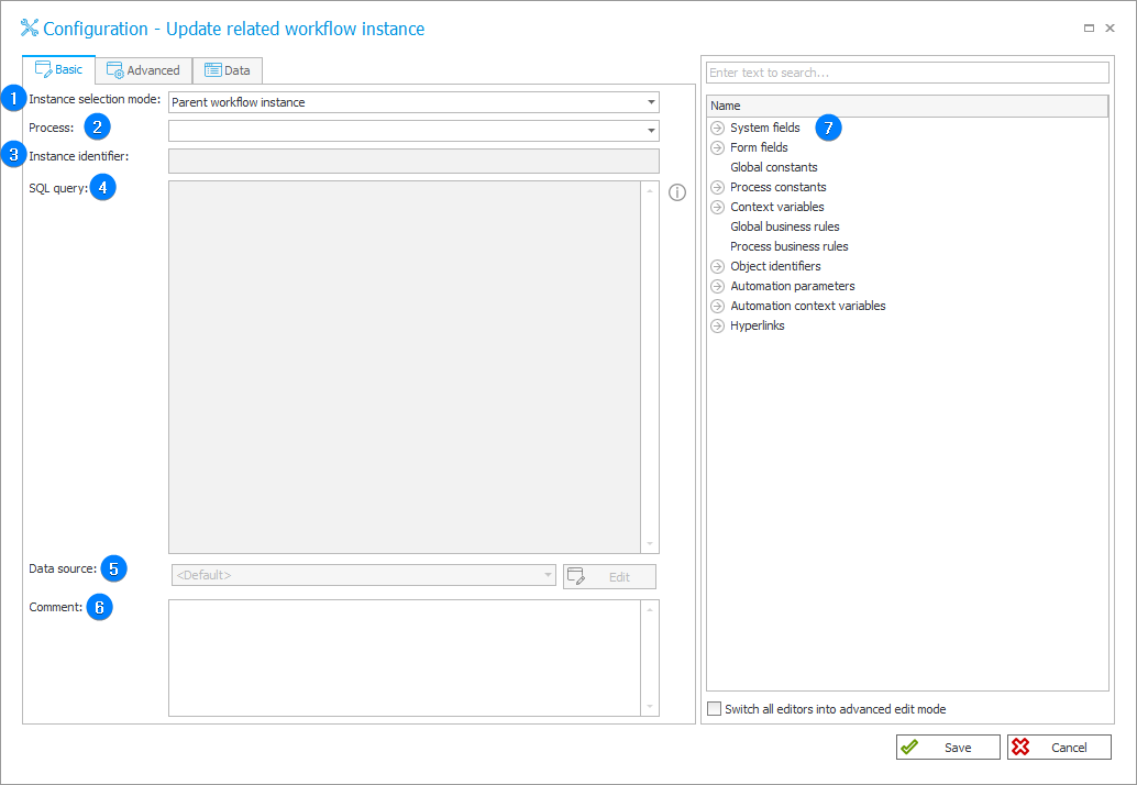 Update Parent Workflow Basic