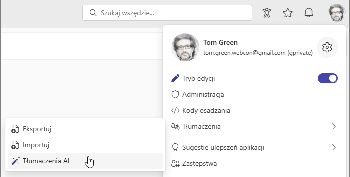 Tłumaczenia AI