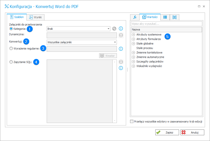 Konwertuj Word do PDF