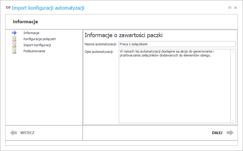 Informacje