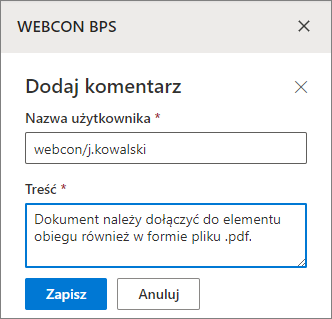 Komentarz