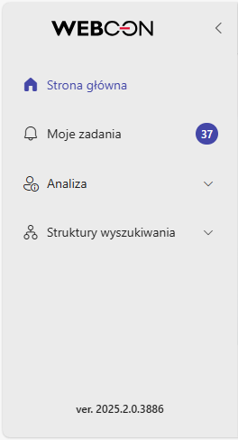 Menu nawigacji