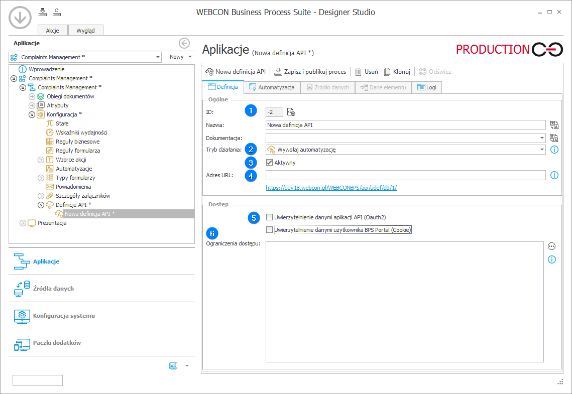 Definicja API