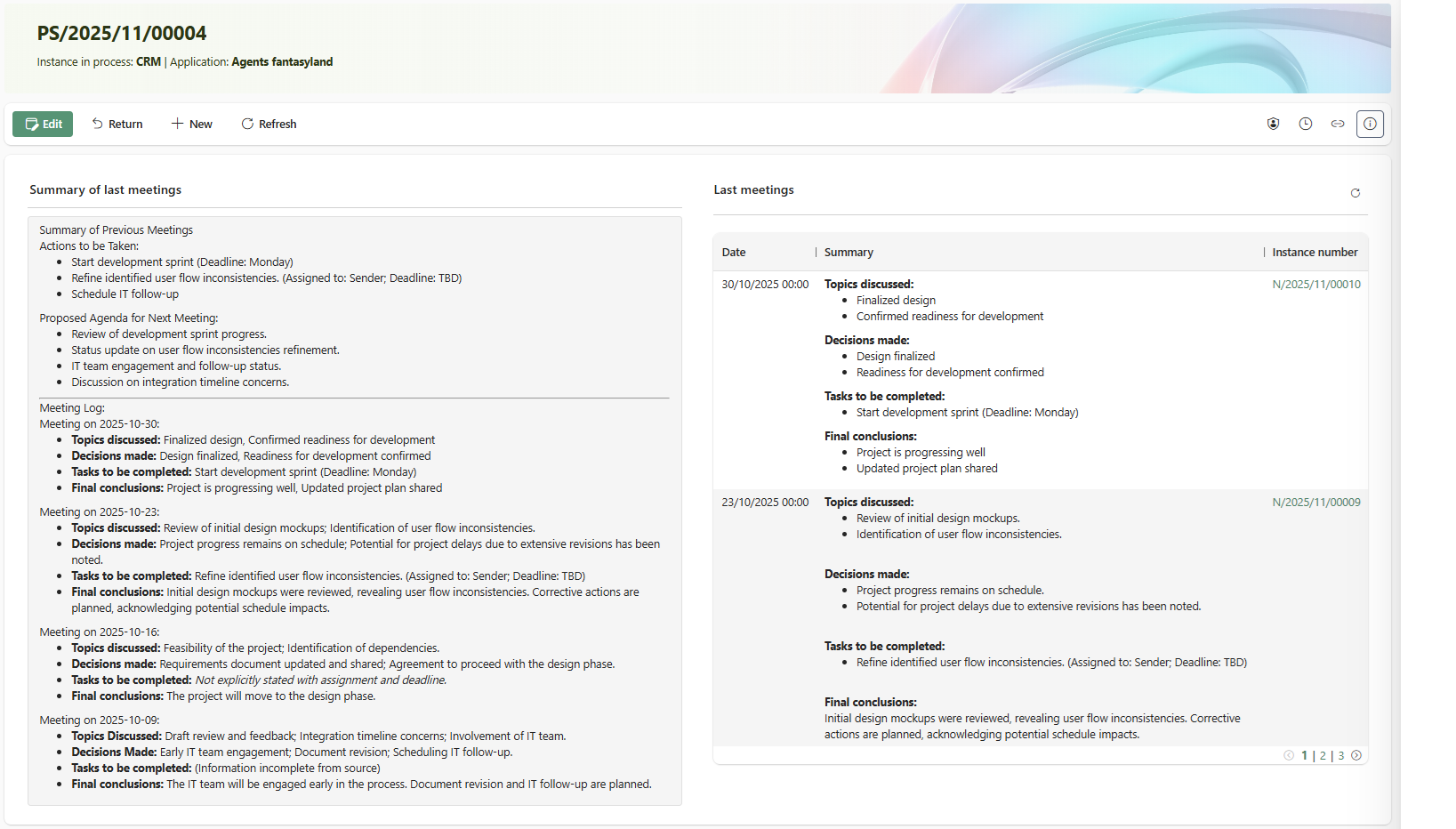 Podsumowanie spotkań i plan na kolejne spotkania